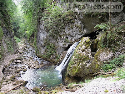 Cheile Galbenei - Padis - Apuseni: waterfall