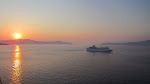 Our first Greek sunset approached, and as the Captain had told us, it was spectacular Our first Greek sunset approached, and as the Captain had told us, it was spectacular