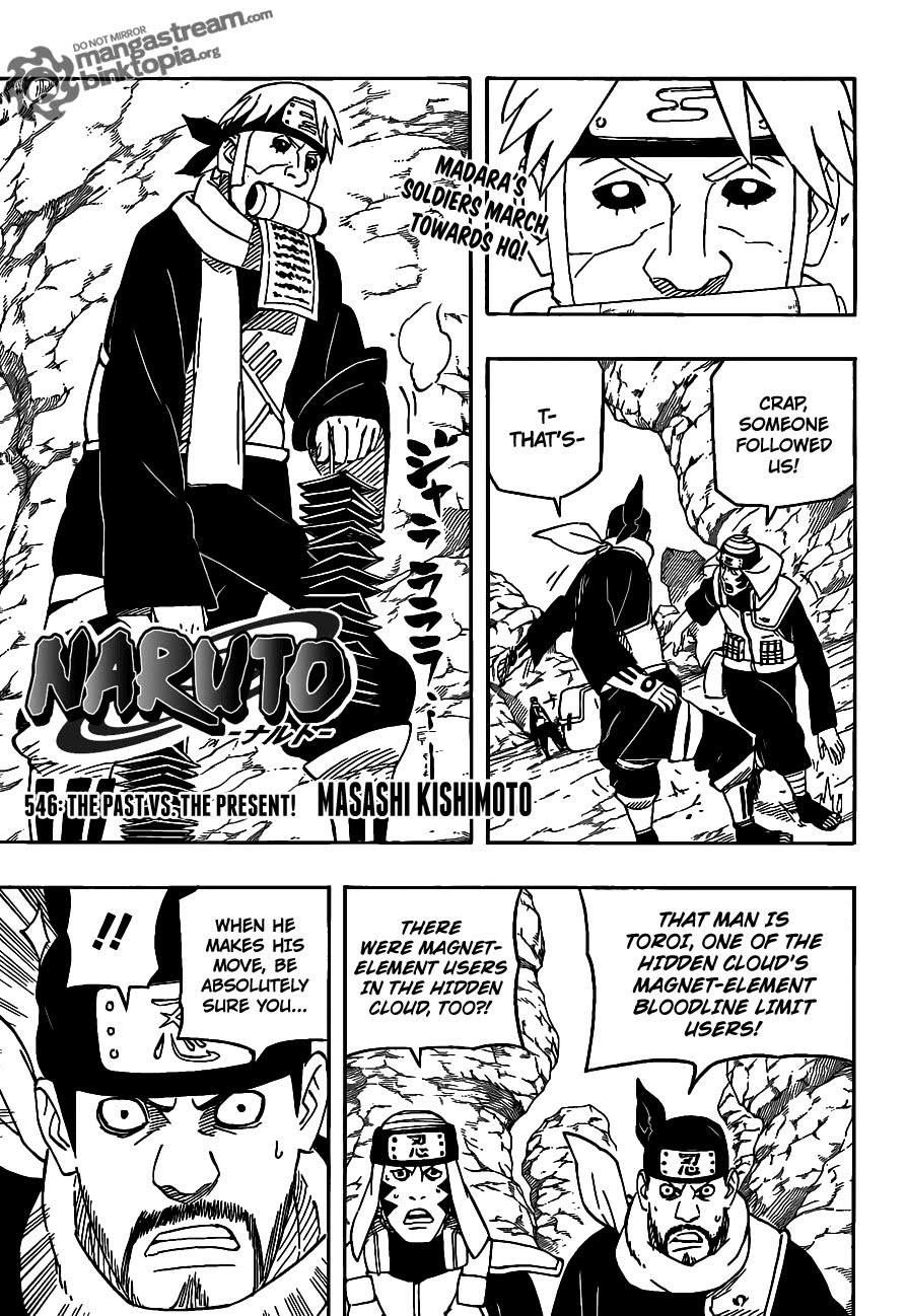 Naruto Shippuden Manga Chapter 546 - Image 01