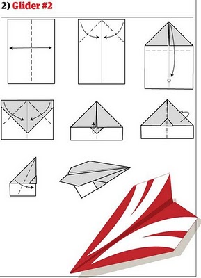 كيف تصنع طائرة ورقية-الفنون-منتهى