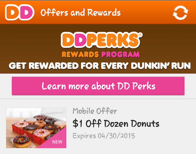 #DunkinDonuts: $1 off a Dozen #Donuts #Coupon! 
