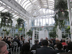 The conservatory where the wedding was held