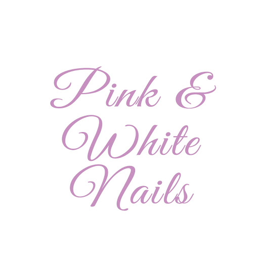 Pink & White Nails logo