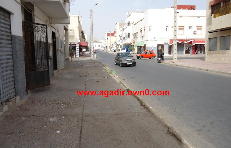 شارع عبد العزيز الماسي حي ليزاميكال بمدينة اكادير DSC02091