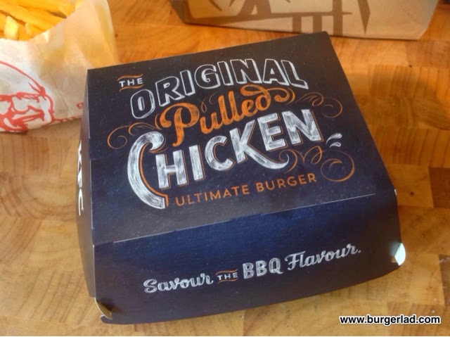 KFC Pulled Chicken Ultimate Burger
