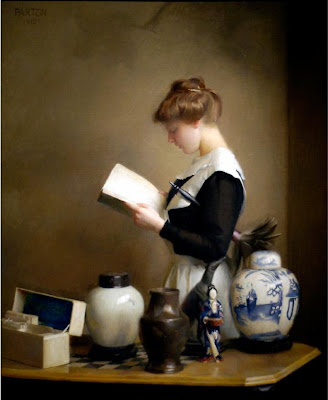 William McGregor Paxton - The Housemaid