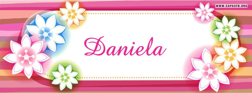 Capas para Facebook Daniela
