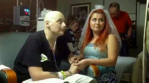 Teen Marries Her Cancer Stricken Fiance In Hospital