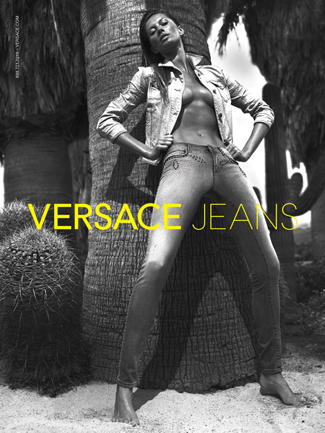 Versace Jeans, campaña primavera verano 2012
