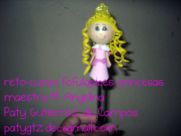 Reto-curso Fofulápiz princesas Photo