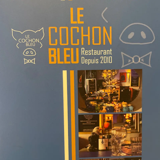 Restaurant le Cochon Bleu logo