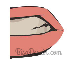 04. Membuat Bibir Dengan Corel Draw