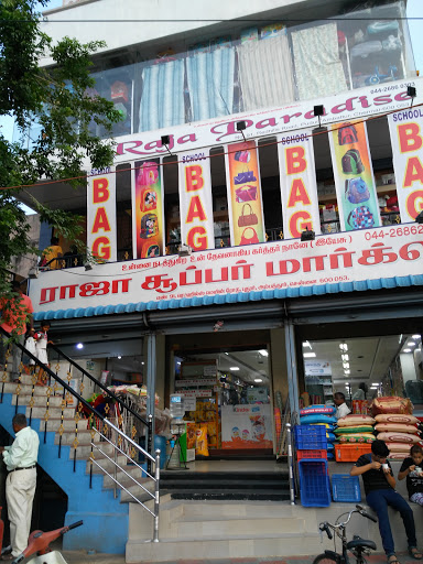 Raja Super Market, 1, Ambattur Red Hills Rd, Pudur, Ambattur, Chennai, Tamil Nadu 600053, India, Market, state TN