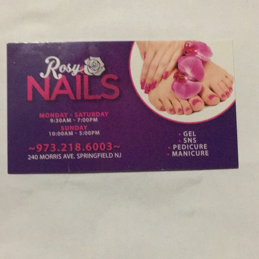 Rosy Nails logo