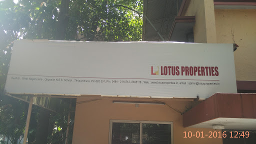 Lotus Properties, Opposite N.S.S School, Main Road, Near N.S.S School, Reshmi West Nagar Lane, Thrippunithura, Ernakulam, Kerala 682301, India, Property_Management_Company, state KL