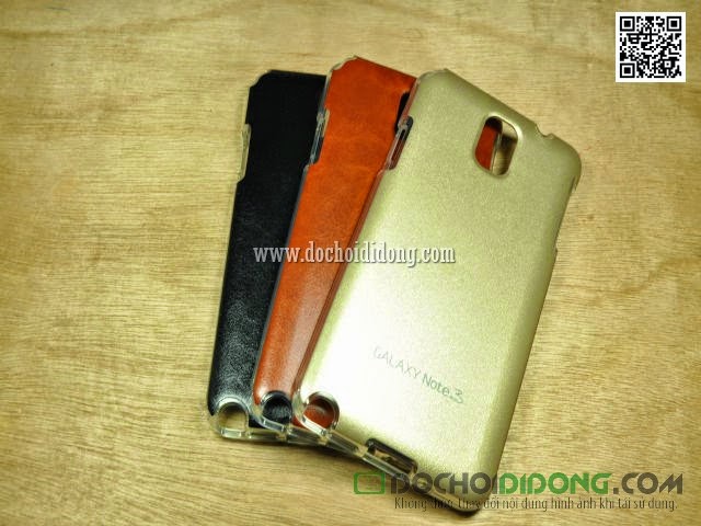 Ốp lưng Samsung Note 3 N9000 dẻo giả da 