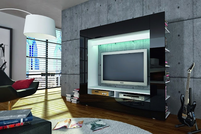 Idee Meuble Tv Suspendu : Dix Meubles Tv Suspendus Au Mur Idee Meuble Tv Suspendu : Dix Meubles Tv Suspendus Au Mur