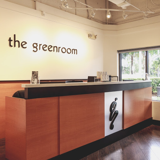 The Greenroom Salon logo