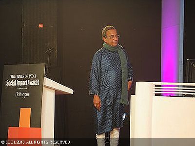 Ajit Ninan during the Times of India Social Impact Awards, held in Delhi. 