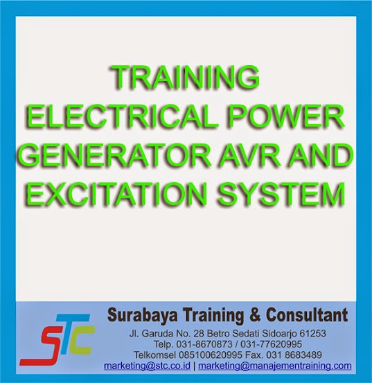 Surabaya Training & Consultant, TRAINING ELECTRICAL POWER GENERATOR AVR AND EXCITATION SYSTEM
