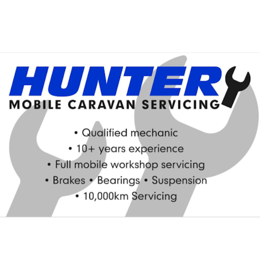 Hunter Mobile Caravan servicing logo