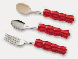  Pediatric Weighted Utensils. PlastisolCoated Youth Teaspoon - Model 110203