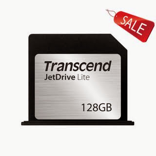Transcend JetDrive Lite 350 128GB Storage Expansion Card for 15-Inch MacBook Pro with Retina Display (TS128GJDL350)