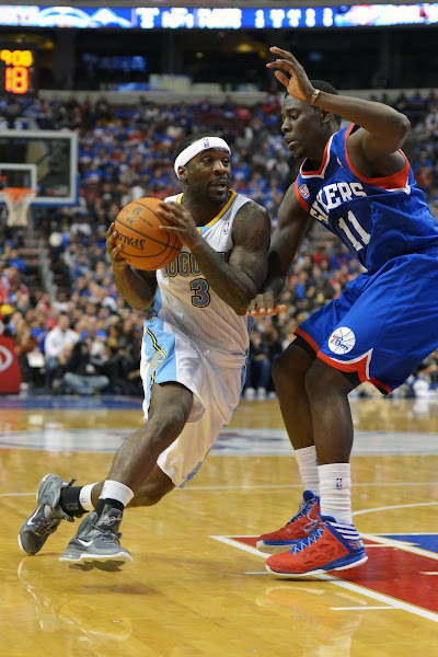 Wearing Brons LeBron X 9 and Soldier 6 Sightings all over NBA
