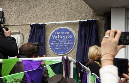 Photos From The Doreen Valiente Blue Plaque Unveiling