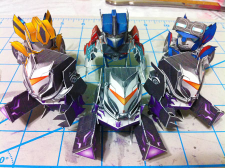 Vehicon Paper Toy