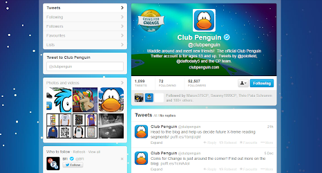 Coins for Change 2013 on Club Penguin Social Media
