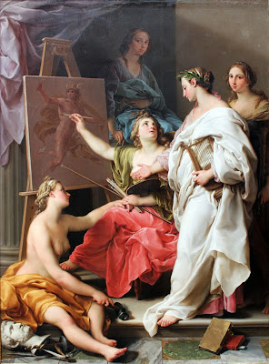 Pompeo Batoni - Allegory of the Arts