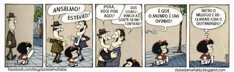 Clube da Mafalda:  Tirinha 636 