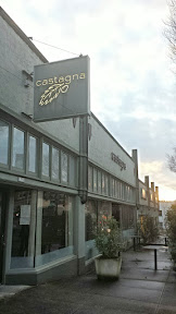 Front of Castagna, one of the top 3 restaurants in Portland