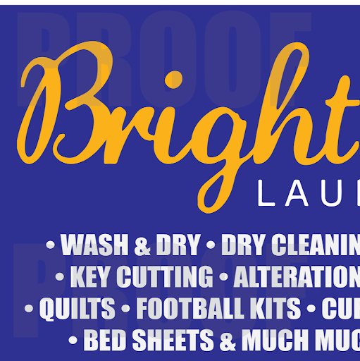 Bright Laundrette & Dry Cleaners logo