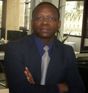 Président de la Ligue provinciale de cyclisme de Kinshasa (Liprocykin), Albert Kabeya Tshikuku. Ph/ Droits Tiers.