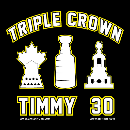 Now taking Triple Crown Timmy T-shirt orders