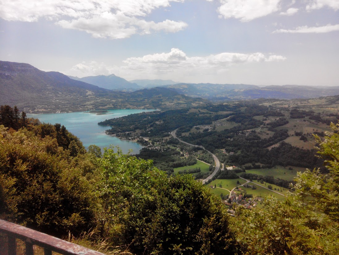 Sortie moto, Col de la Creuzille, Lac d'Aiguebelette, col de l' Epine Lac du Borget IMG_20140706_133904