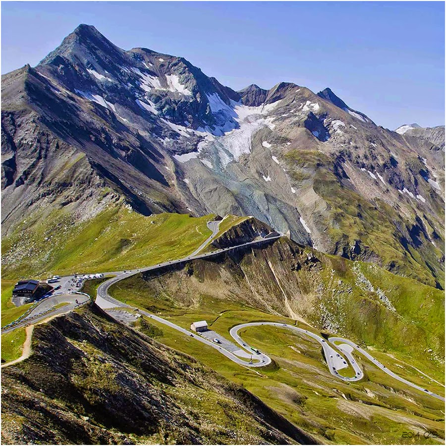 testclod: Grossglockner Hochalpenstrasse, route du plus haut col des Alpes  autrichiennes (2.504m)