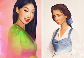 Disney Princesses in Real Life