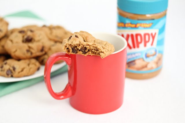 photo of a cookie on a mug