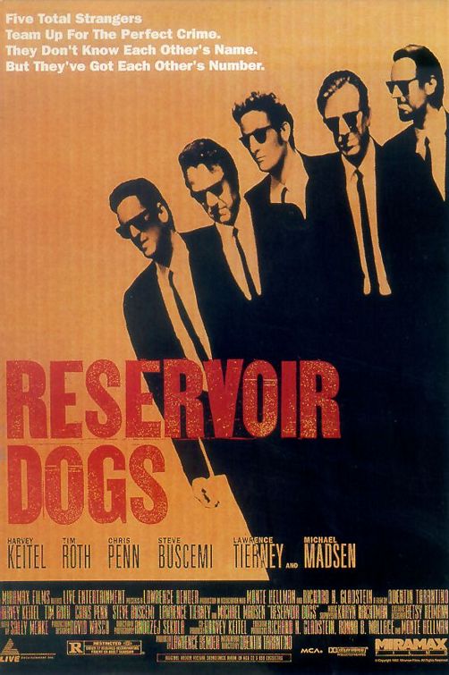 Afición Cinematográfica X: 5. Reservoir Dogs / Perros de Reserva / Los  Perros de la Calle