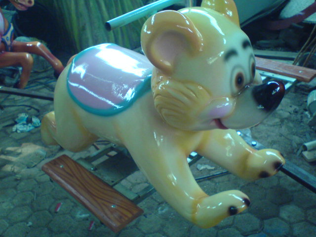 Mainan Kiddie Rides Model Binatang Atau Hewan