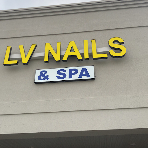 LV Nails & Spa logo