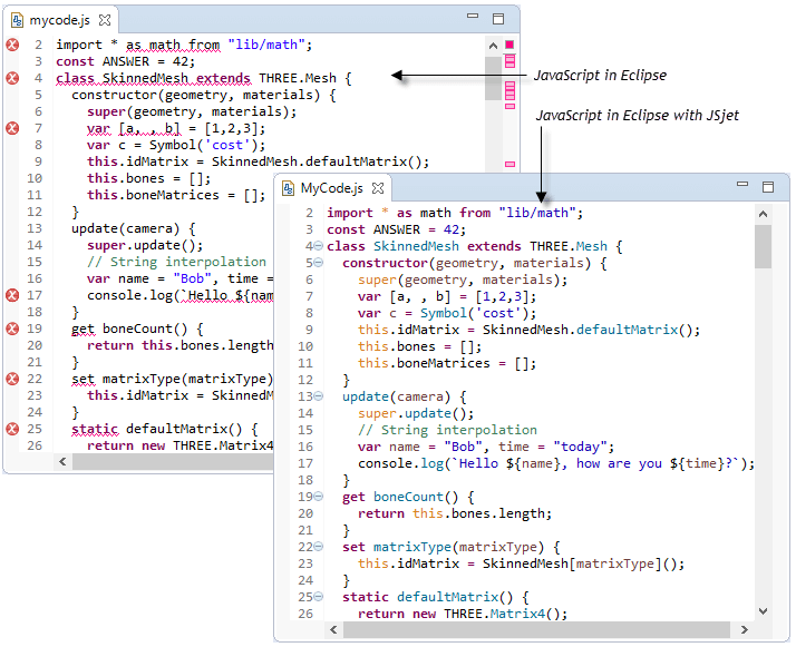 Jsjet For Modern Javascript In Eclipse Dzone Web Dev