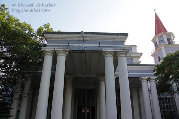 A building in the premises of St. Mary’s Church, Pune