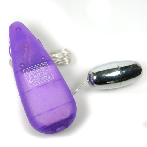 Cal Exotics / Swedish Erotica Purple Silver Bullet Multi-Speed Vibrator