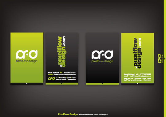Business Card Design: crezo - pfd business cards v3