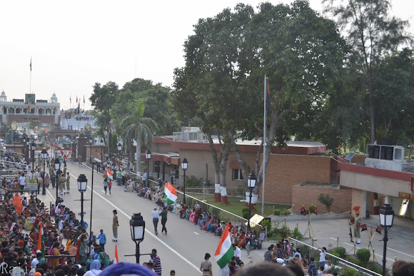 Wagah border parade