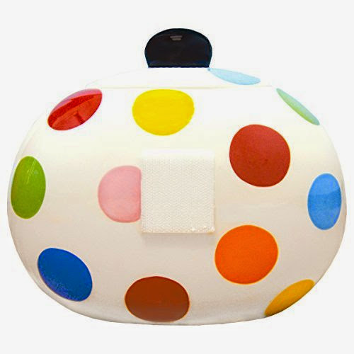 Mini Happy Everyting Multi Dot Cookie Jar